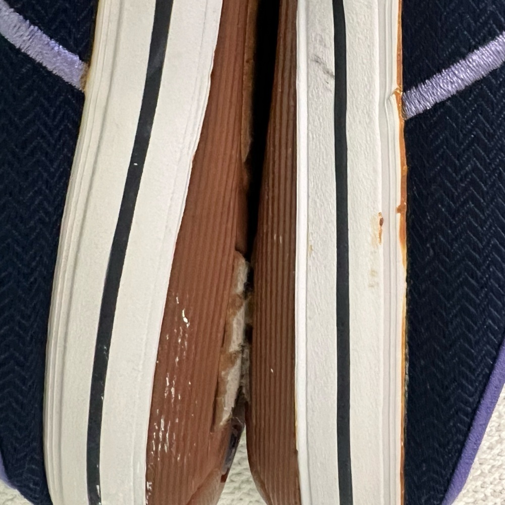 Women’s Keds Laced Mule Slide Blue Size 9.5 - Picture 2 of 9